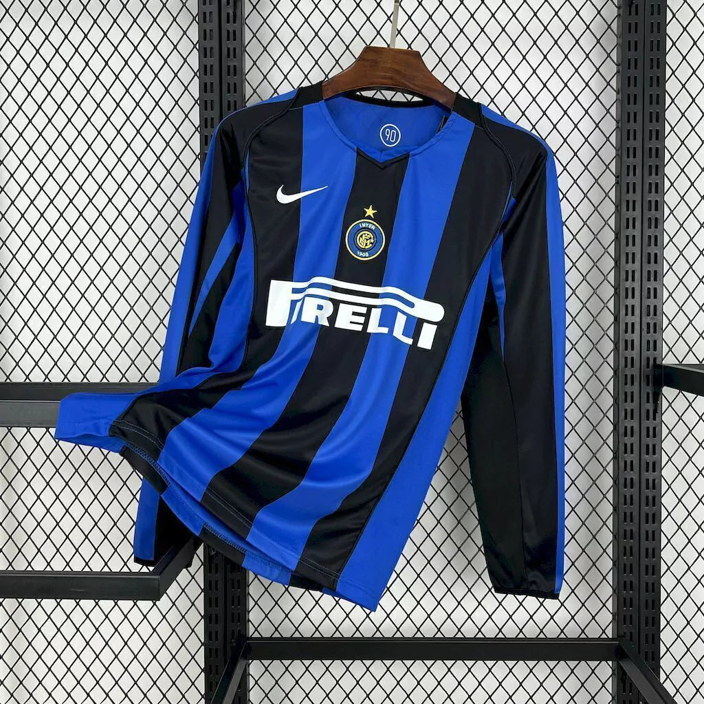 Shirt Retro Inter De Milão 04-05 | Free Shipping + Keychain Gift