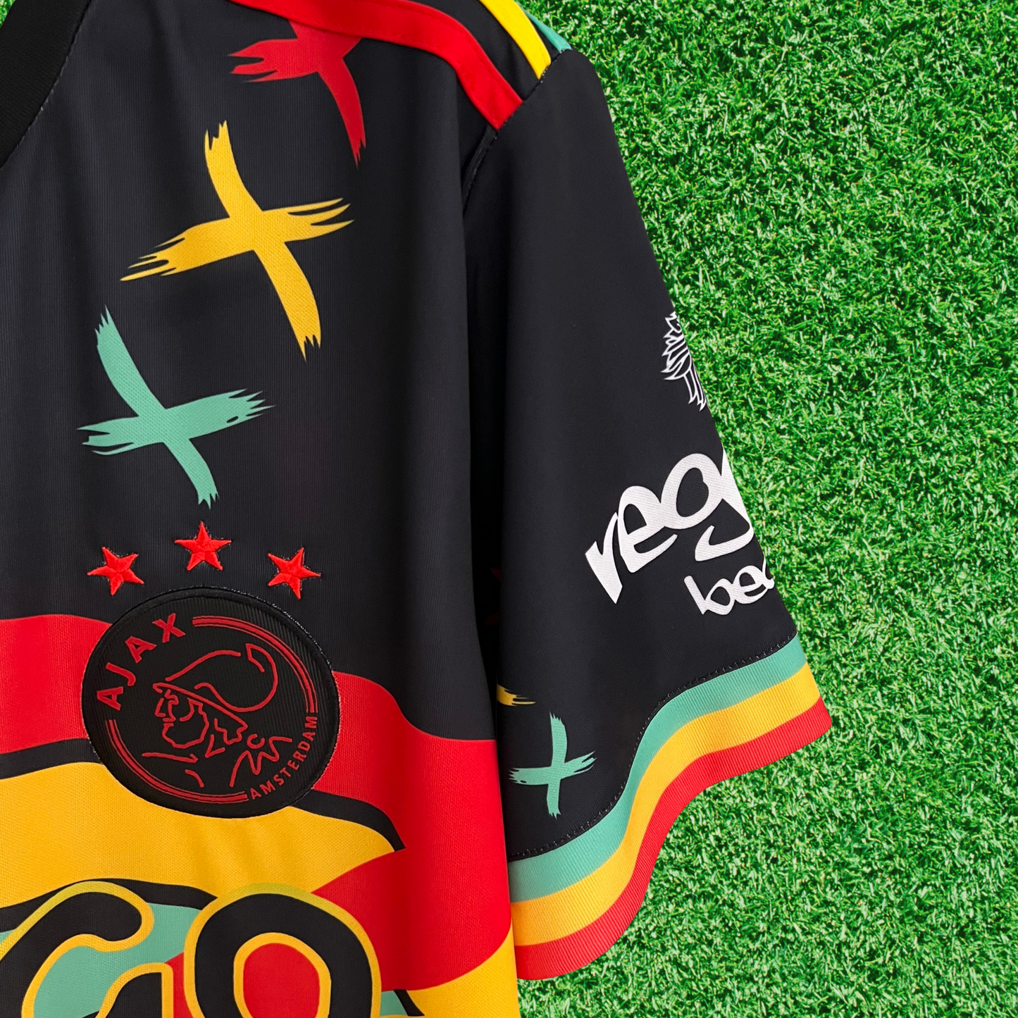 Shirt AFC Ajax Especial Bob Marley 23/24 Fan Version