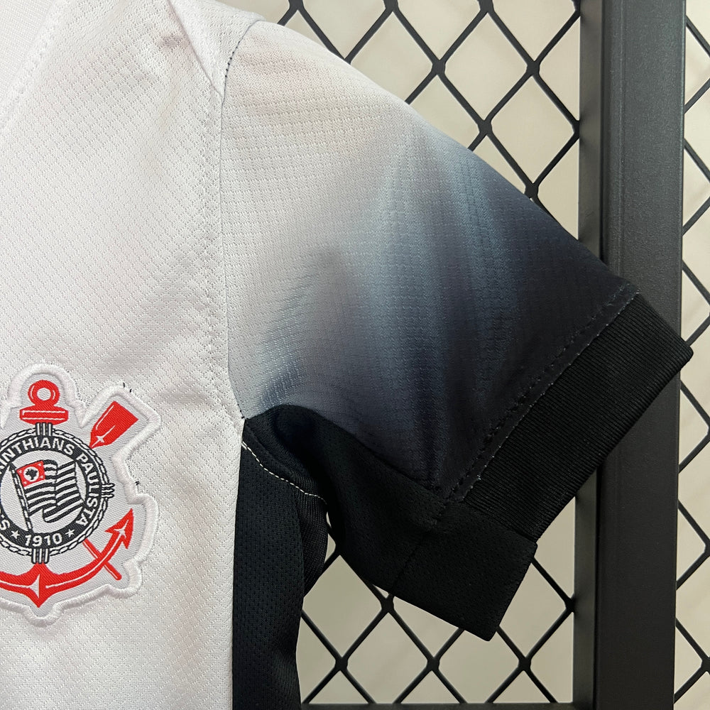 Corinthians Infantil Home 24/25 | Free Shipping + Keychain Gift
