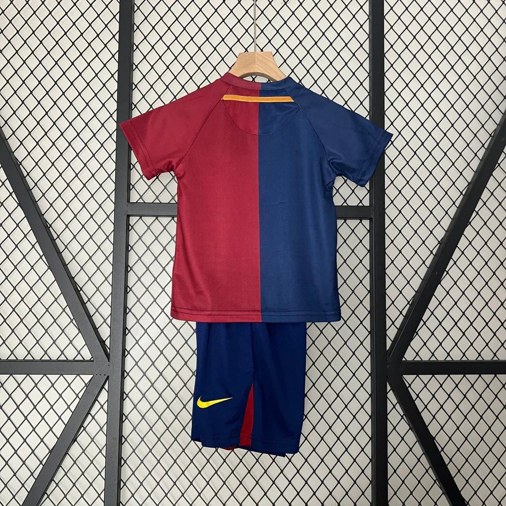 Barcelona Retro 08/09 Infantil | Free Shipping + Keychain Gift