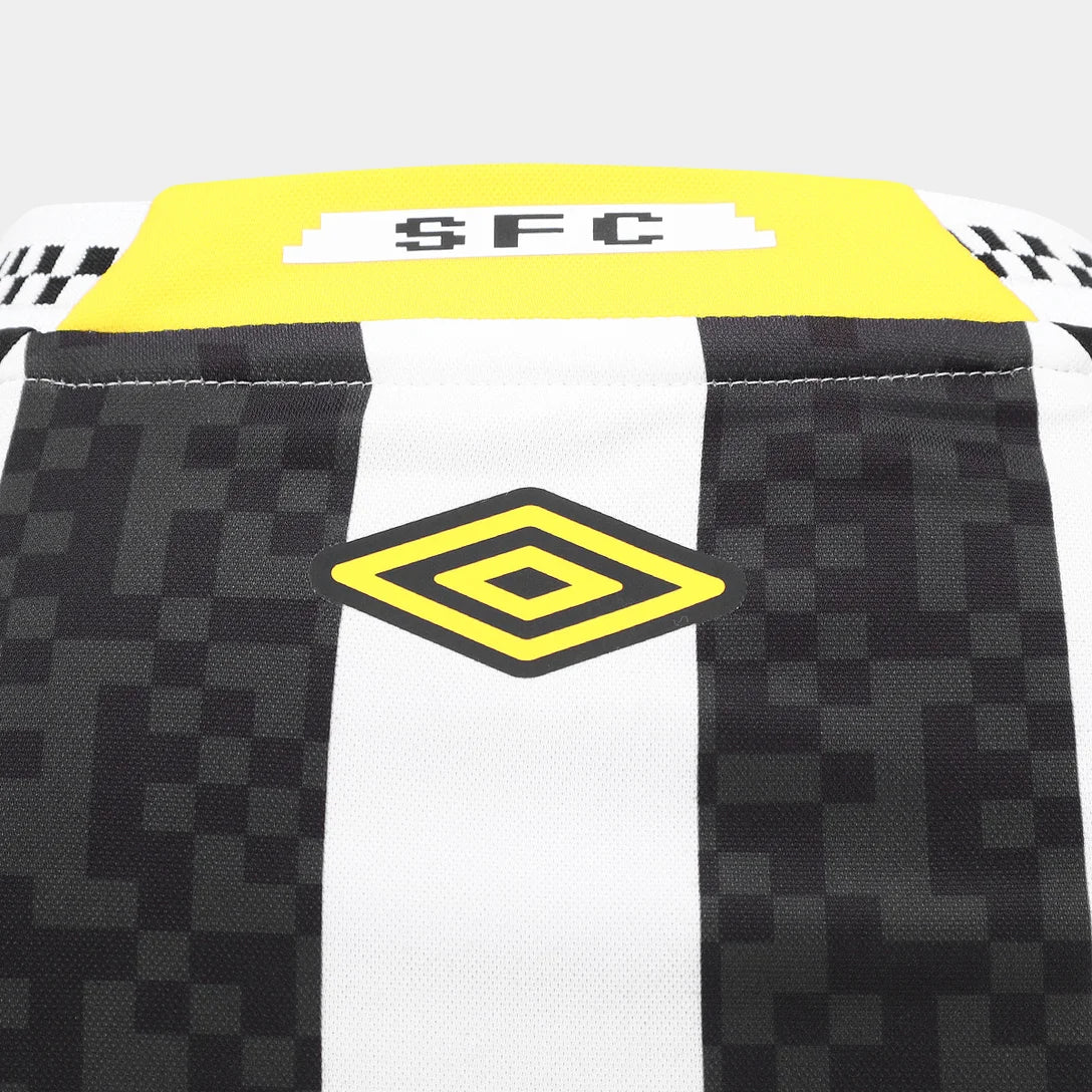 Santos 25/26 Away Jersey - All Sponsors - Fan Version | Free Shipping + Keychain Gift