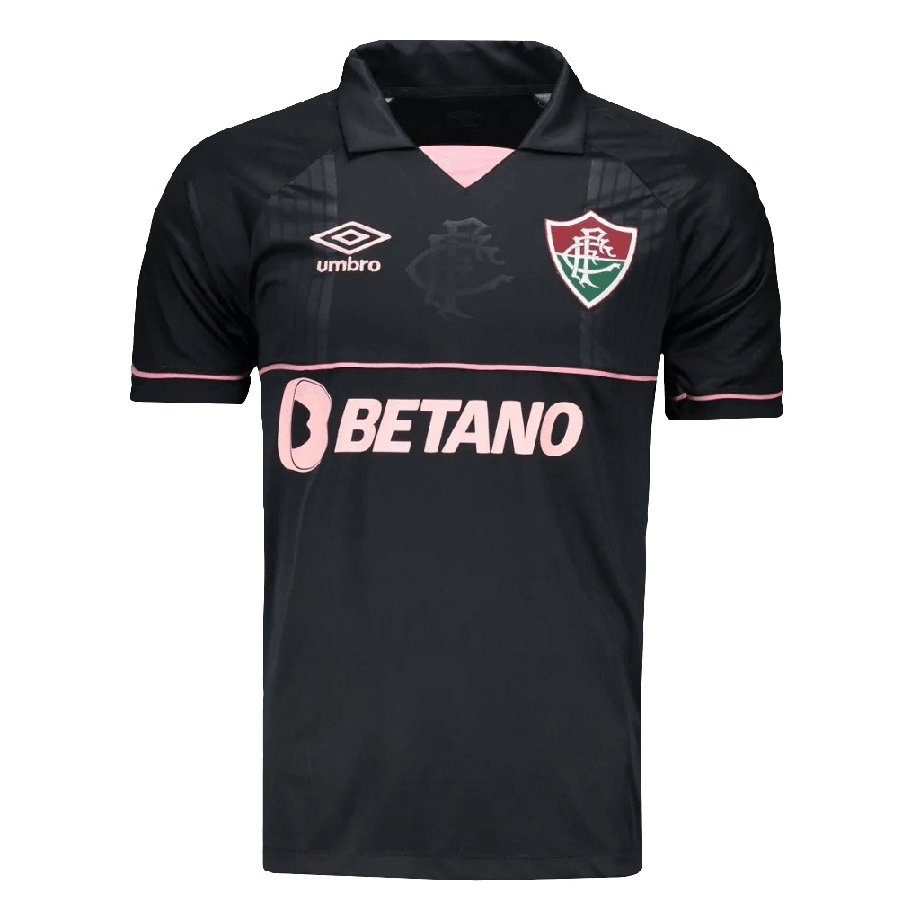Fluminense 23/24 Goalkeeper Jersey - Black - Fan Version | Free Shipping + Keychain Gift