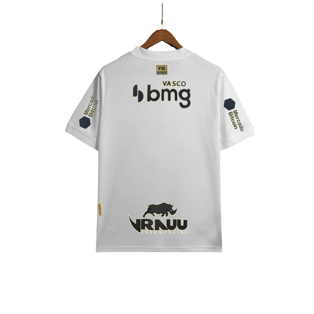 Vasco 23/24 Goalkeeper Jersey - White - All Sponsors - Fan Version | Free Shipping + Keychain Gift