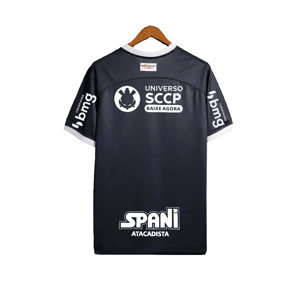 Corinthians 23/24 II Away Jersey - All Sponsors - Fan Version | Free Shipping + Keychain Gift