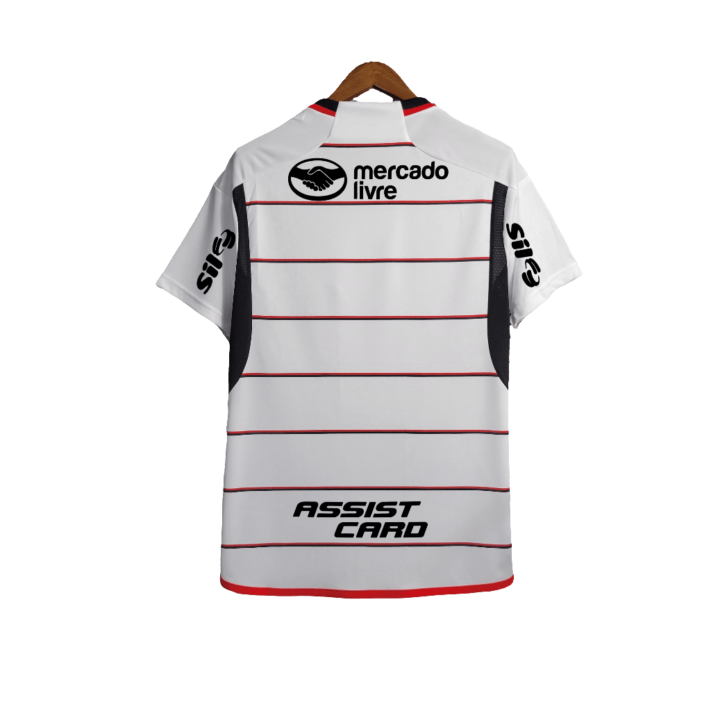 Flamengo 23/24 II Away Jersey - All Sponsors - Fan Version | Free Shipping + Keychain Gift