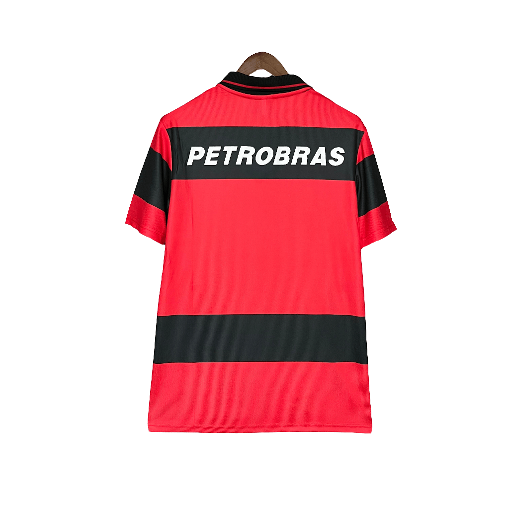 Flamengo 95/96 I Home Jersey - Retro Version | Free Shipping + Keychain Gift