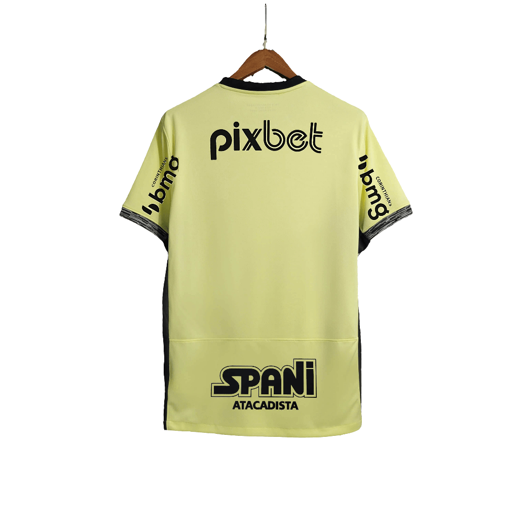 Corinthians 23/24 III Third Jersey - All Sponsors - Fan Version | Free Shipping + Keychain Gift