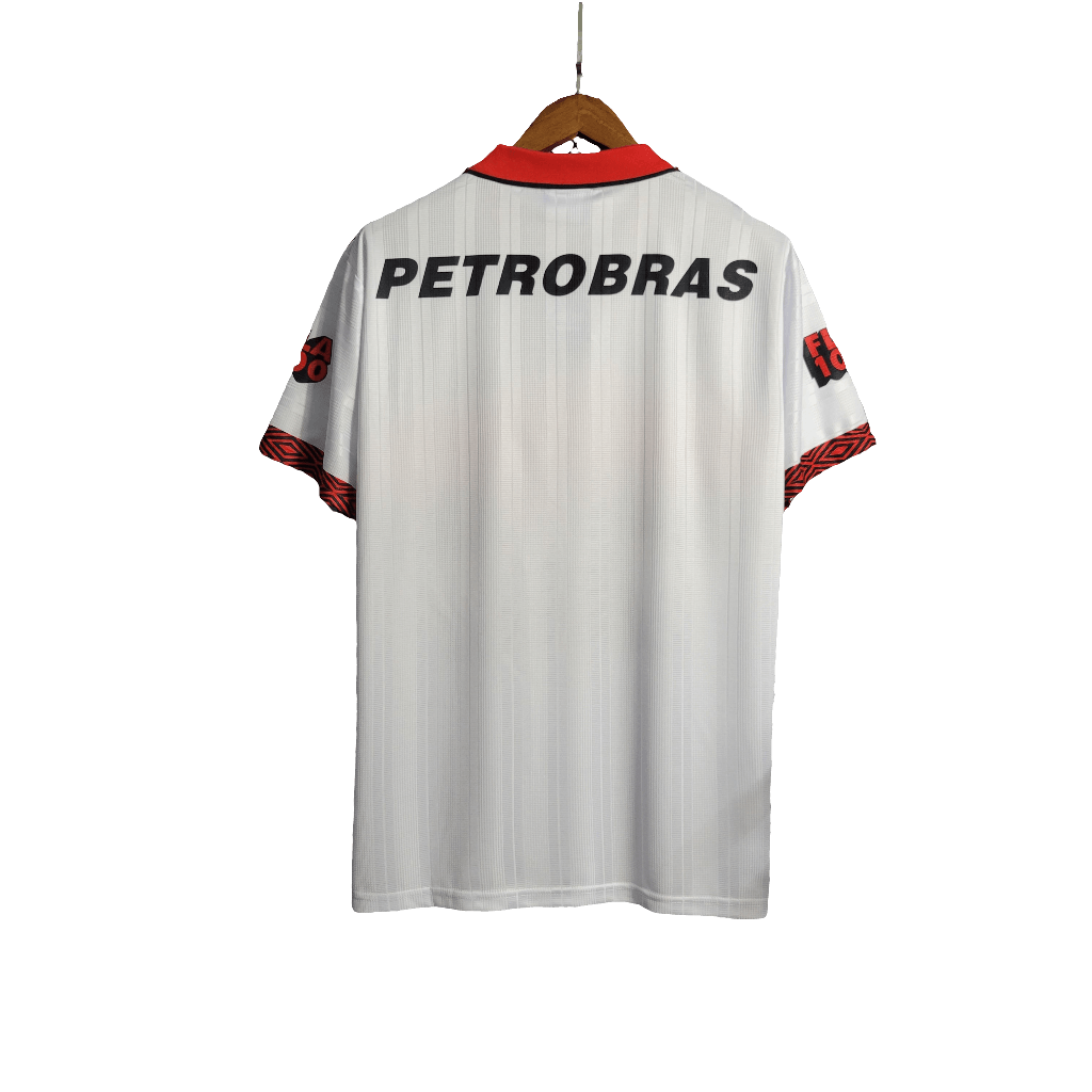 Flamengo 100th Anniversary II Away Jersey - Retro Version | Free Shipping + Keychain Gift