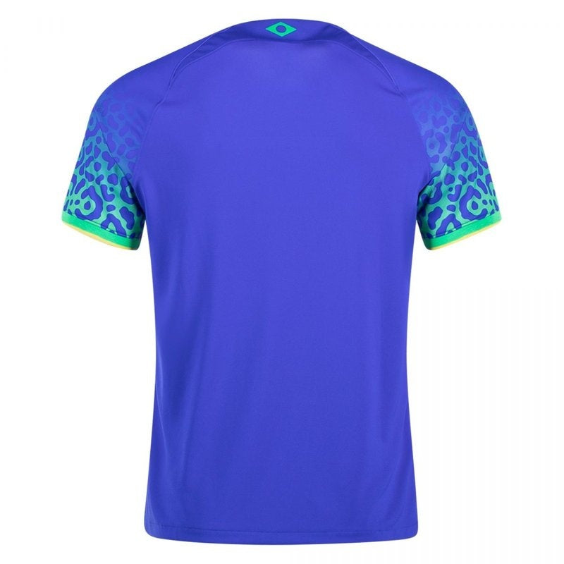 Brazil 22/23 II Away Jersey - Fan Version | Free Shipping + Keychain Gift