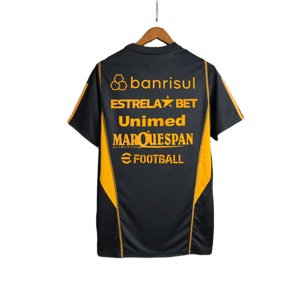 Internacional 23/24 Training Jersey - Black - All Sponsors - Fan Version | Free Shipping + Keychain Gift