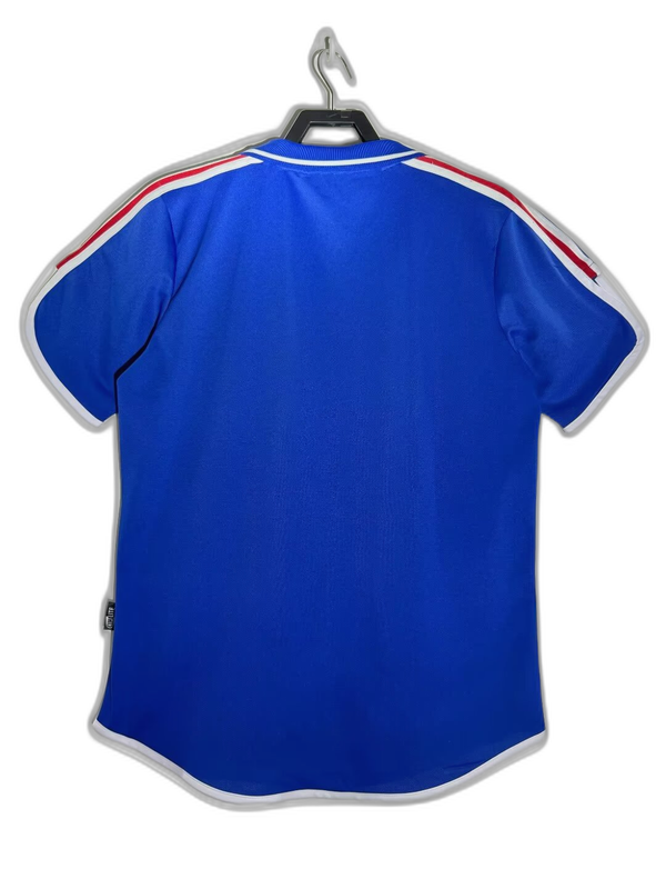 France 2000 I Home Jersey - Retro Version | Free Shipping + Keychain Gift