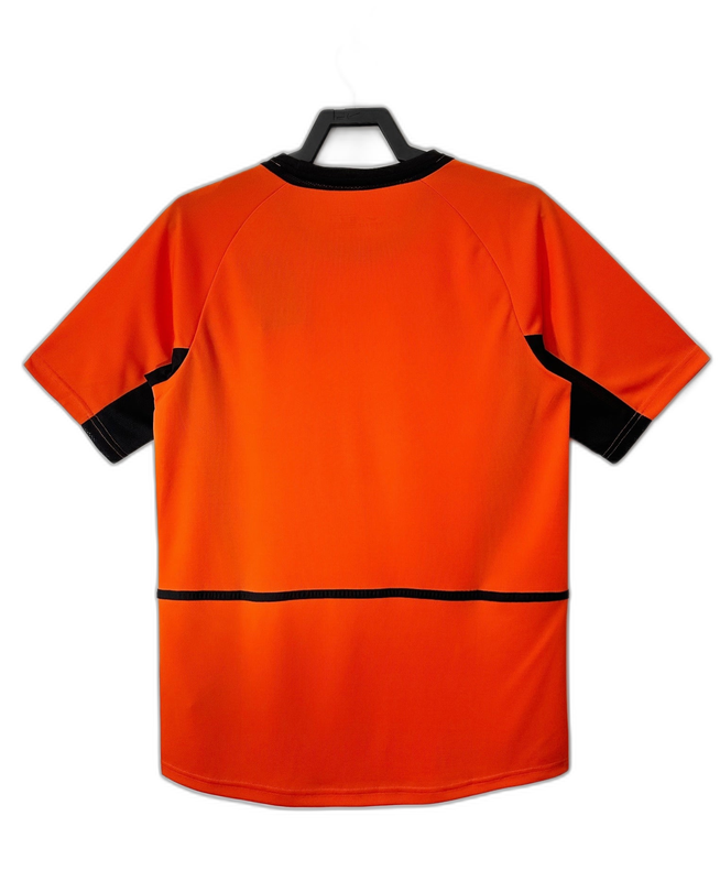Netherlands 2002 I Home Jersey - Retro Version | Free Shipping + Keychain Gift
