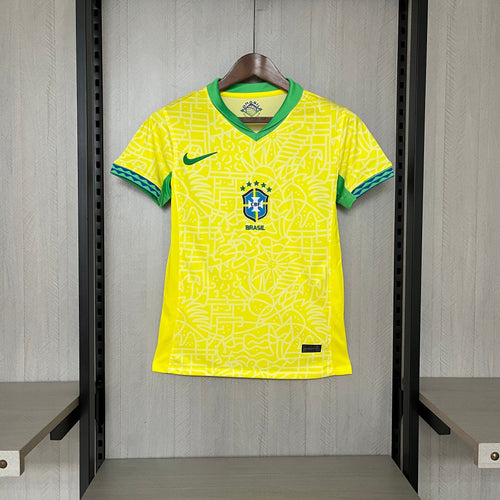Brazil 25/26 I Home - Women's | Free Shipping + Keychain Gift