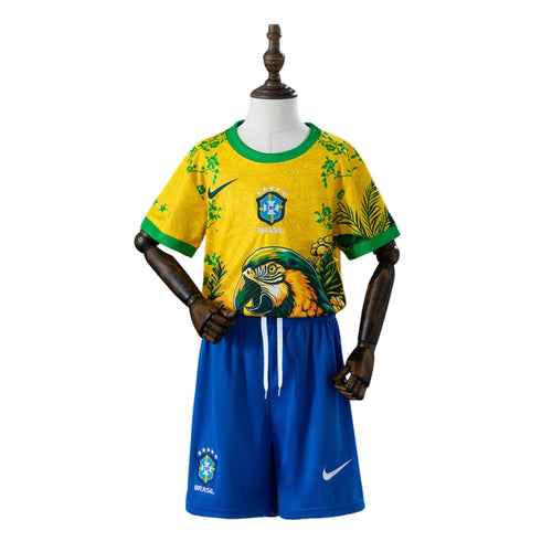 Kit Brazil Special Yellow 2026 Kids