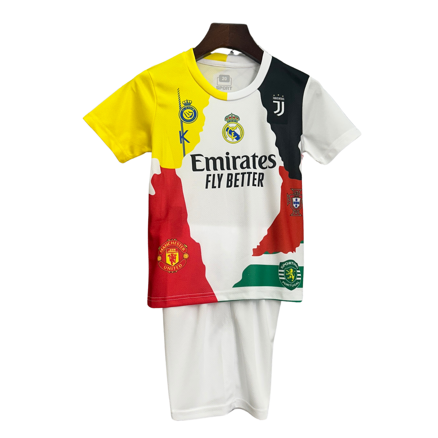 Kit Lendas Cristiano Ronaldo 25/26 Kids