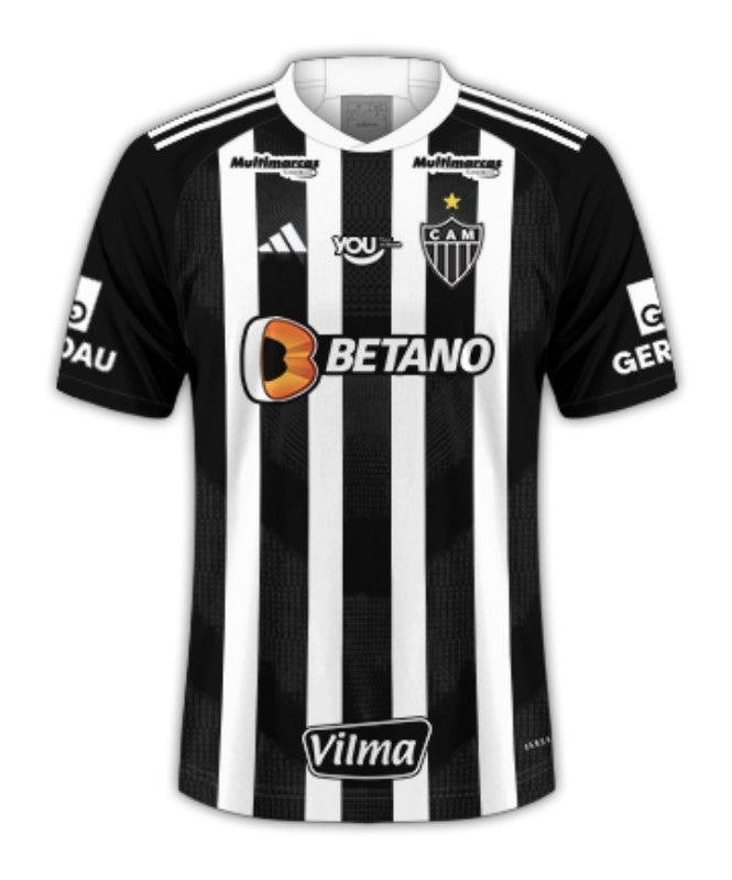 Atletico Mineiro 24/25 I Home - All Sponsors - Fan Version | Free Shipping + Keychain Gift