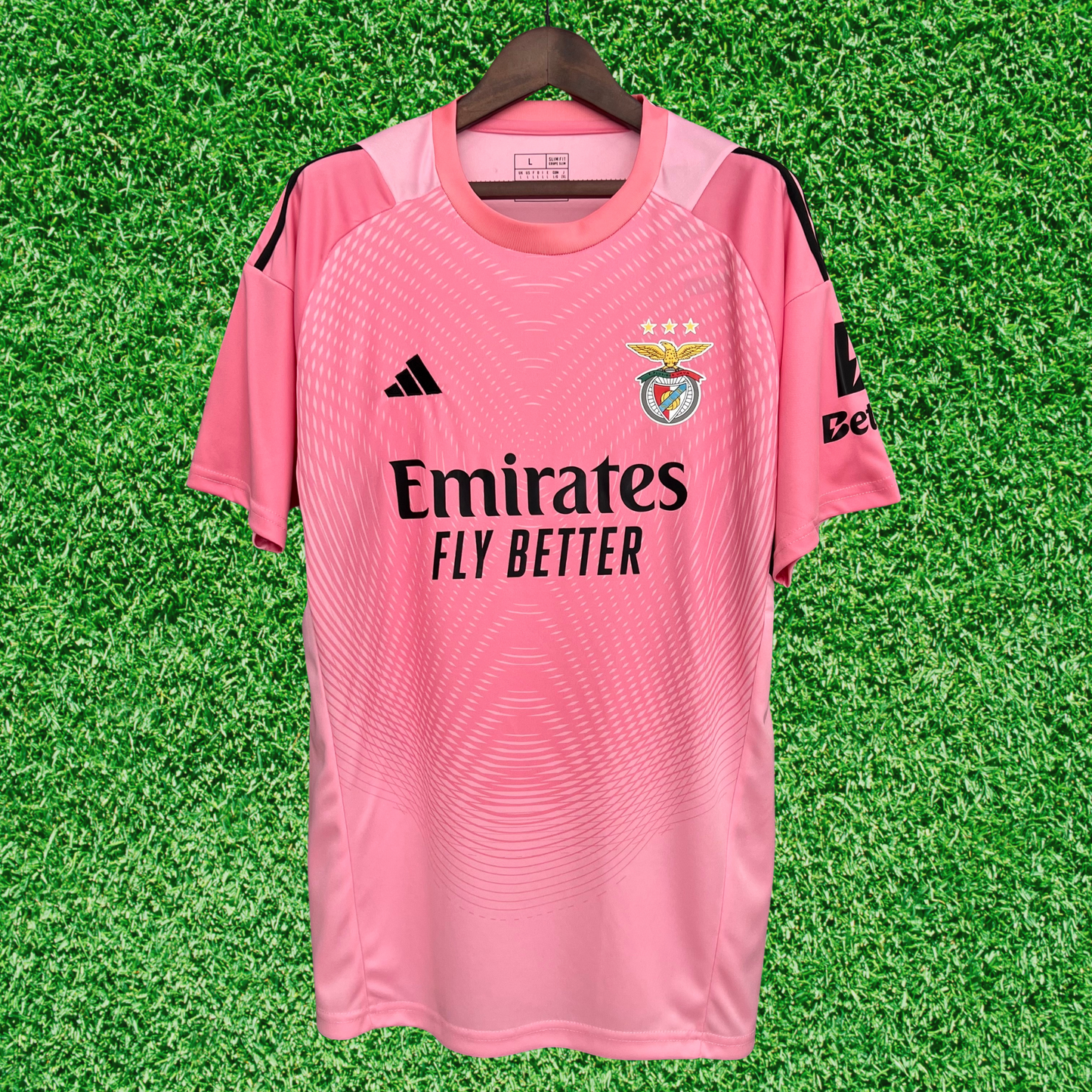 Shirt SL Benfica Goleiro Rosa 25/26 Fan Version