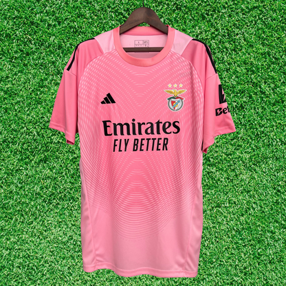Shirt SL Benfica Goleiro Rosa 25/26 Fan Version