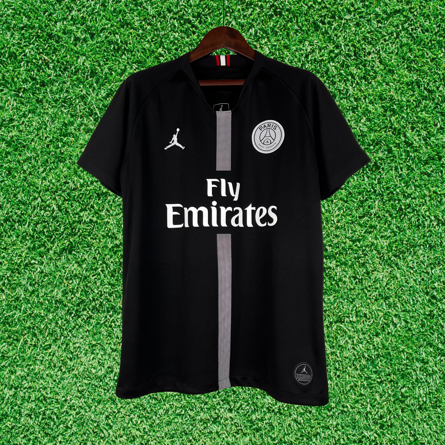 Shirt Paris Saint-Germain F.C (PSG) Black 18/19 Retro