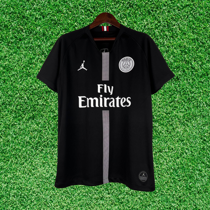 Shirt Paris Saint-Germain F.C (PSG) Black 18/19 Retro