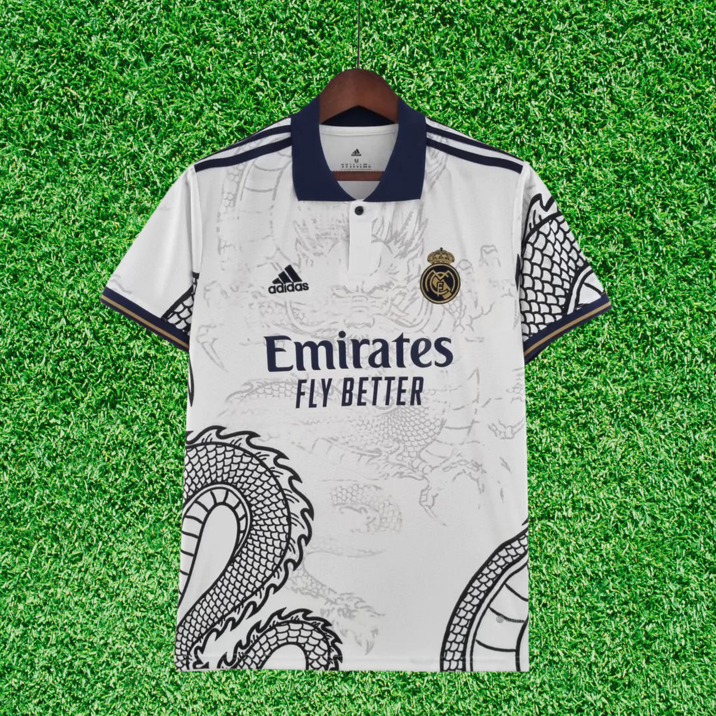Shirt Real Madrid Especial Dragão Branca 25/26 Fan Version
