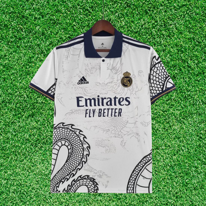 Shirt Real Madrid Especial Dragão Branca 25/26 Fan Version