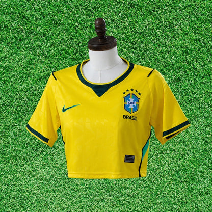 Brazil I 2026 Women's Fan Crop Top