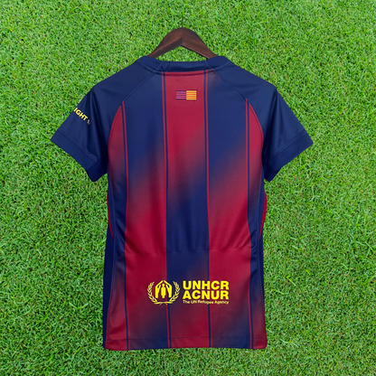 Shirt Barcelona I 25/26 Feminina Fan Version