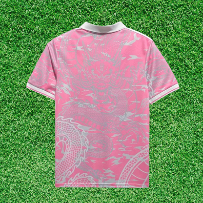 Shirt Real Madrid Especial Dragão Rosa 25/26 Fan Version