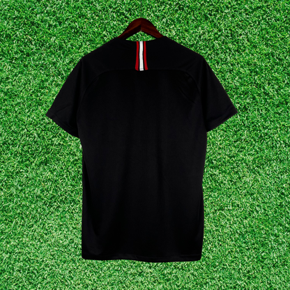 Shirt Paris Saint-Germain F.C (PSG) Black 18/19 Retro