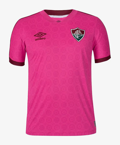 Fluminense 23/24 Pink October Edition Jersey - Fan Version | Free Shipping + Keychain Gift