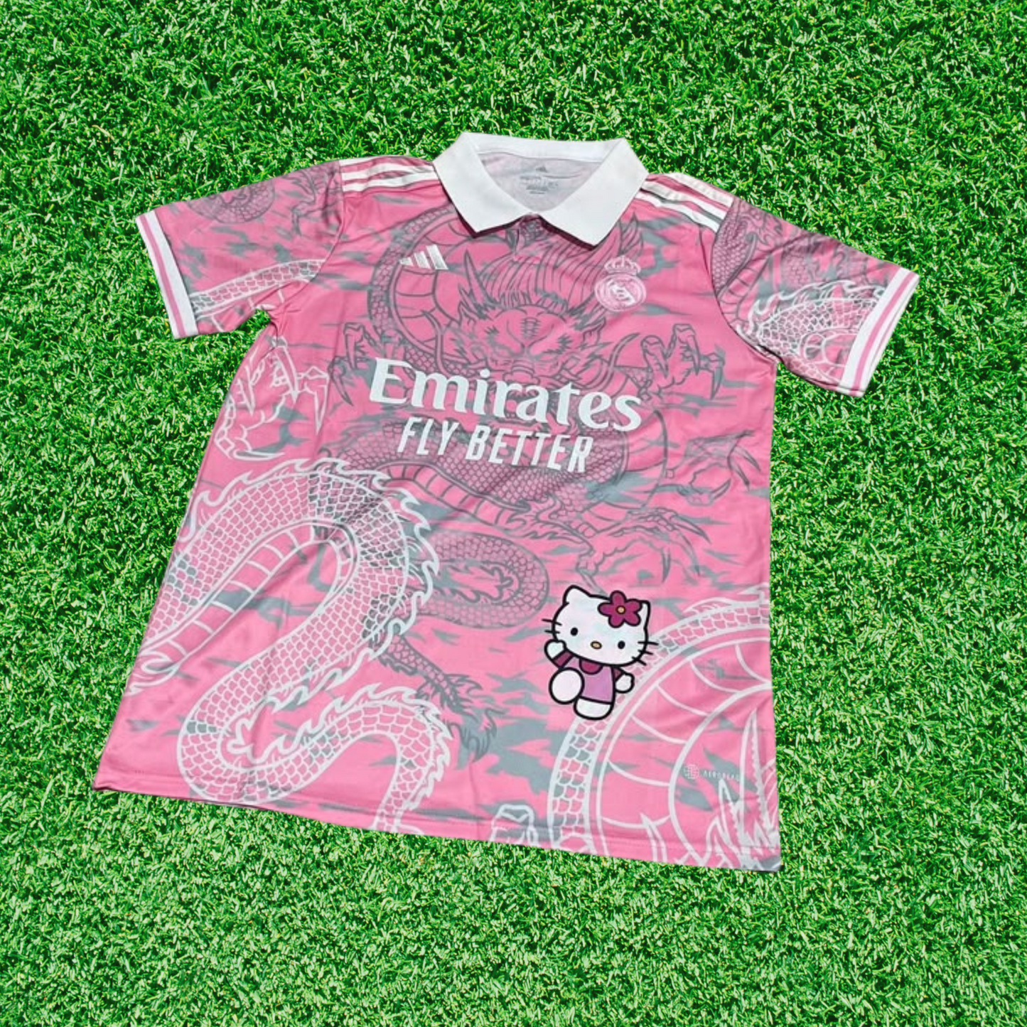 Shirt Real Madrid Especial Dragão Rosa 25/26 Fan Version