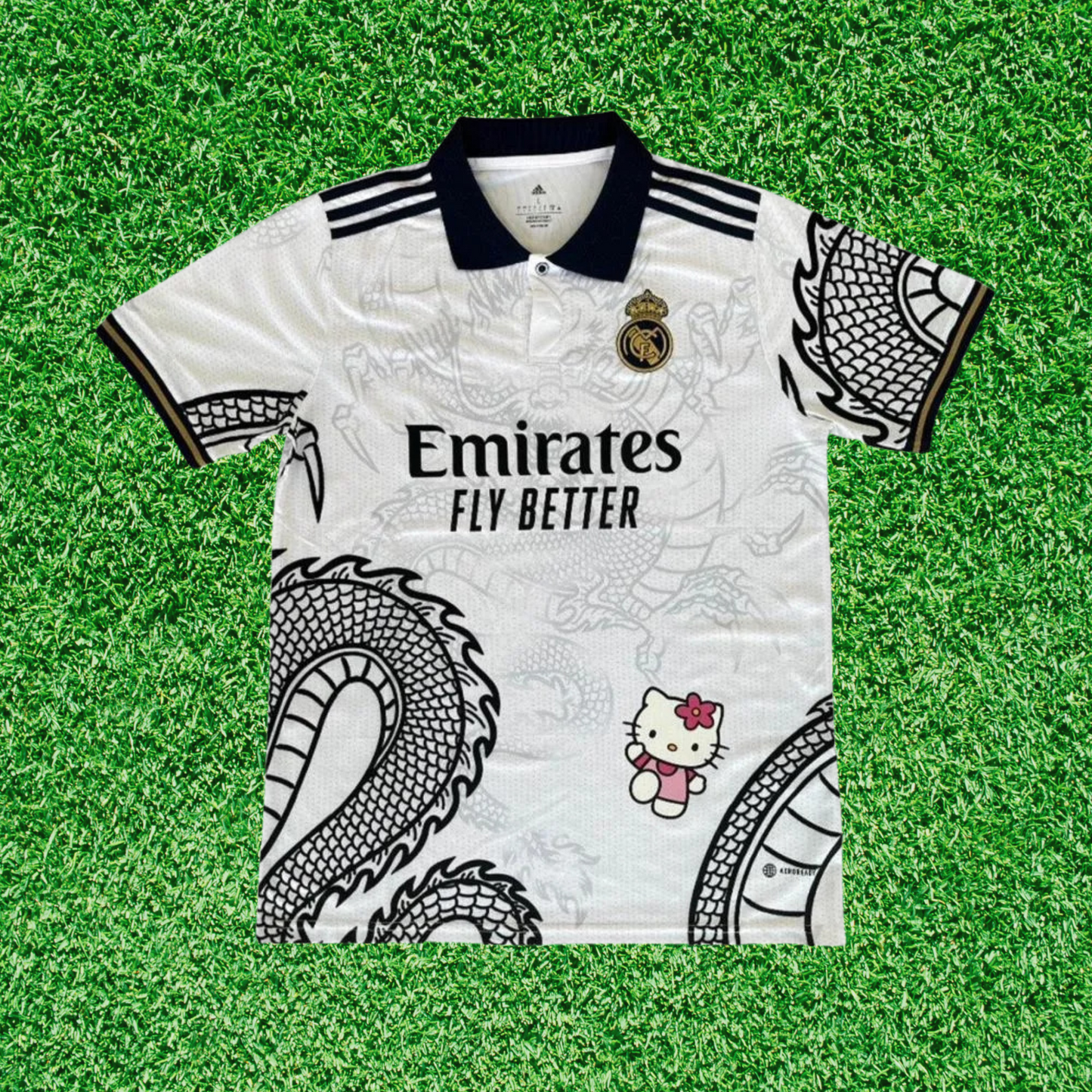 Shirt Real Madrid Especial Dragão Branca 25/26 Fan Version