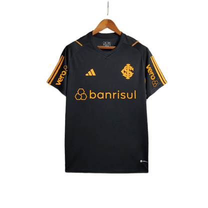 Internacional 23/24 Training Jersey - Black - All Sponsors - Fan Version | Free Shipping + Keychain Gift