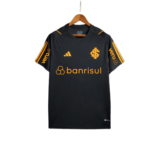 Internacional 23/24 Training Jersey - Black - All Sponsors - Fan Version | Free Shipping + Keychain Gift
