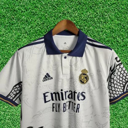 Shirt Real Madrid Especial Dragão Branca 25/26 Fan Version