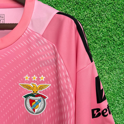 Shirt SL Benfica Goleiro Rosa 25/26 Fan Version