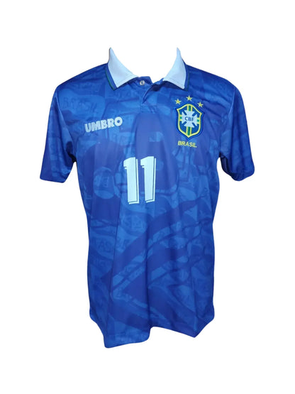 Brazil 1994 II Away Jersey Retro - Romario