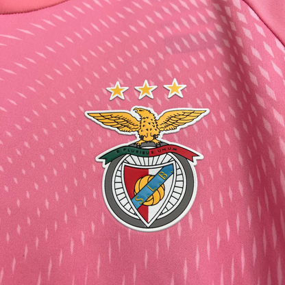 Shirt SL Benfica Goleiro Rosa 25/26 Fan Version
