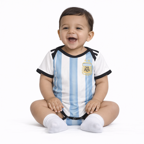 Body Baby Argentina 2026 - World Cup 2026 | Free Shipping + Keychain Gift |  Frete Grátis + Chaveiro Grátis