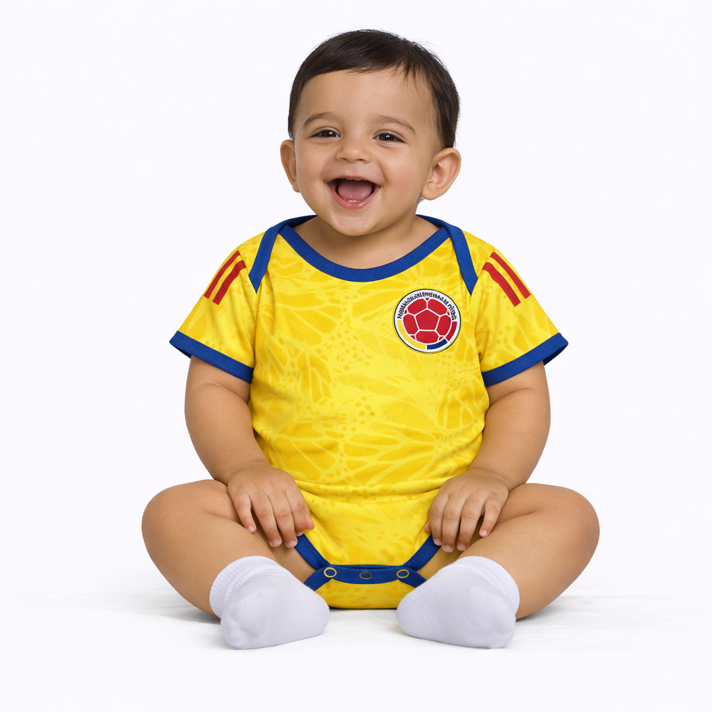 Body Baby Colombia 2026 - World Cup 2026 | Free Shipping + Keychain Gift |  Frete Grátis + Chaveiro Grátis