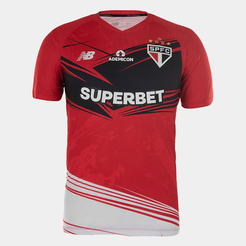 Sao Paulo 25/26 Goalkeeper Jersey - Red - Fan Version | Free Shipping + Keychain Gift