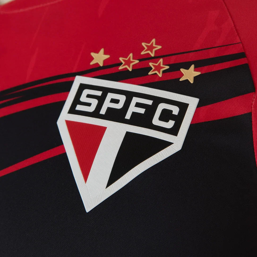 Sao Paulo 25/26 Goalkeeper Jersey - Red - Fan Version | Free Shipping + Keychain Gift