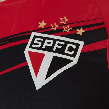 Sao Paulo 25/26 Goalkeeper Jersey - Red - Fan Version | Free Shipping + Keychain Gift