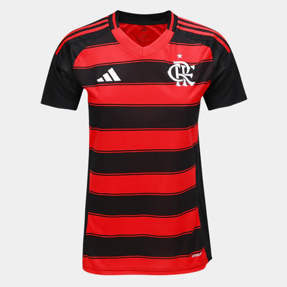 Flamengo 25/26 I Home Jersey - Women's | Free Shipping + Keychain Gift