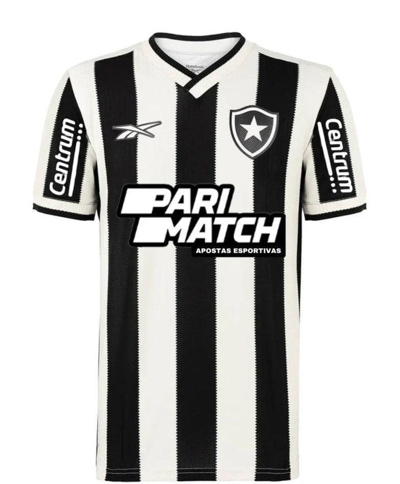 Botafogo 24/25 I Home Jersey - All Sponsors - Fan Version | Free Shipping + Keychain Gift