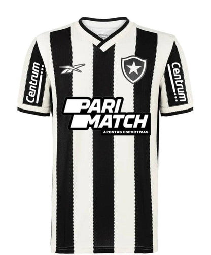 Botafogo 24/25 I Home Jersey - All Sponsors - Fan Version | Free Shipping + Keychain Gift