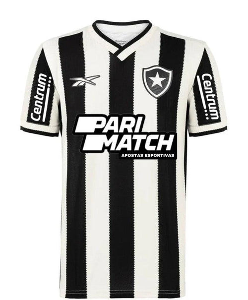 Botafogo 24/25 I Home Jersey - All Sponsors - Fan Version | Free Shipping + Keychain Gift