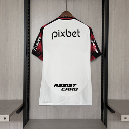 Flamengo 25/26 Away Jersey - All Sponsors - Fan Version | Free Shipping + Keychain Gift