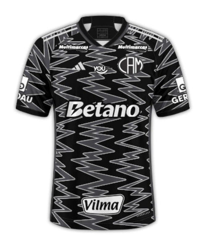 Atletico Mineiro 24/25 III Third - All Sponsors - Fan Version | Free Shipping + Keychain Gift